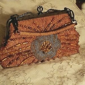 VINTAGE BEADED BAG